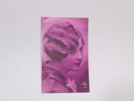 Colorierte Vintage Postkarte