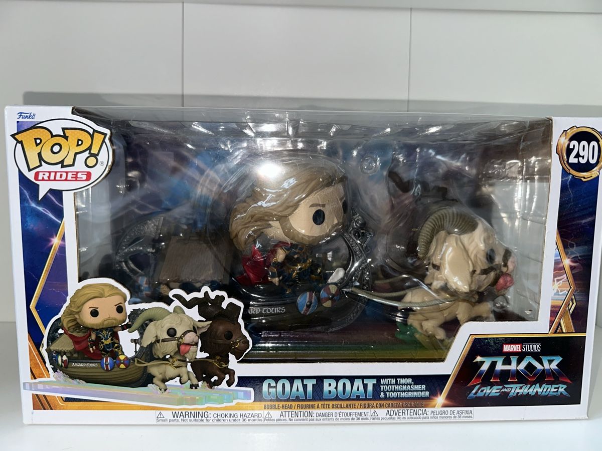 Marvel Statuette: Marvel Thor GOAT BOAT funko POP – Usato da Herrenschwanden venduto da doolsetnet_