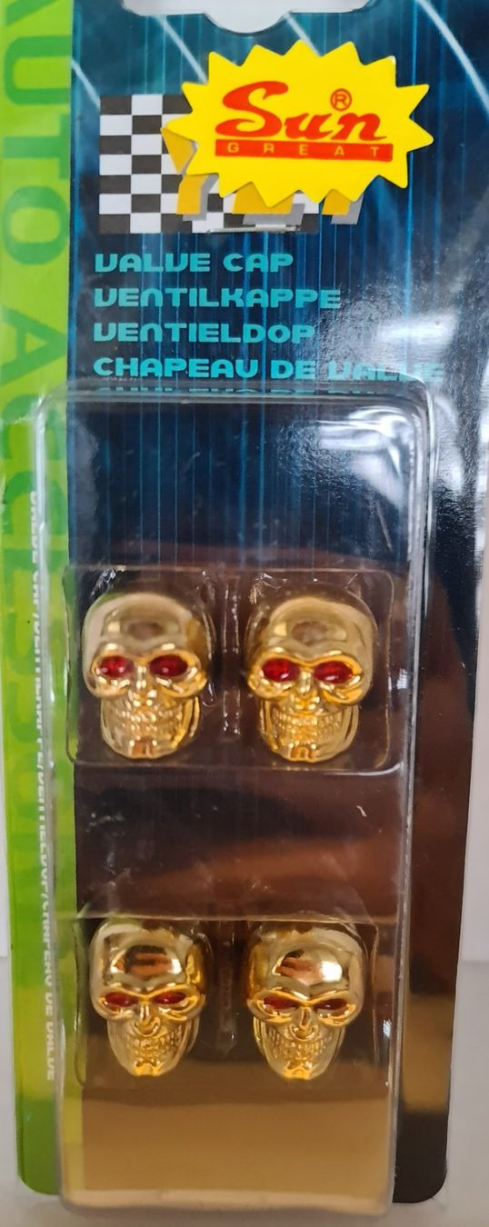 Parti ricambio per ciclomotori: Totenkopf Auto Motorrad Rad Ventilkappen – Nuovo e nell'imballaggio originale da Uerkheim venduto da Kaufoption