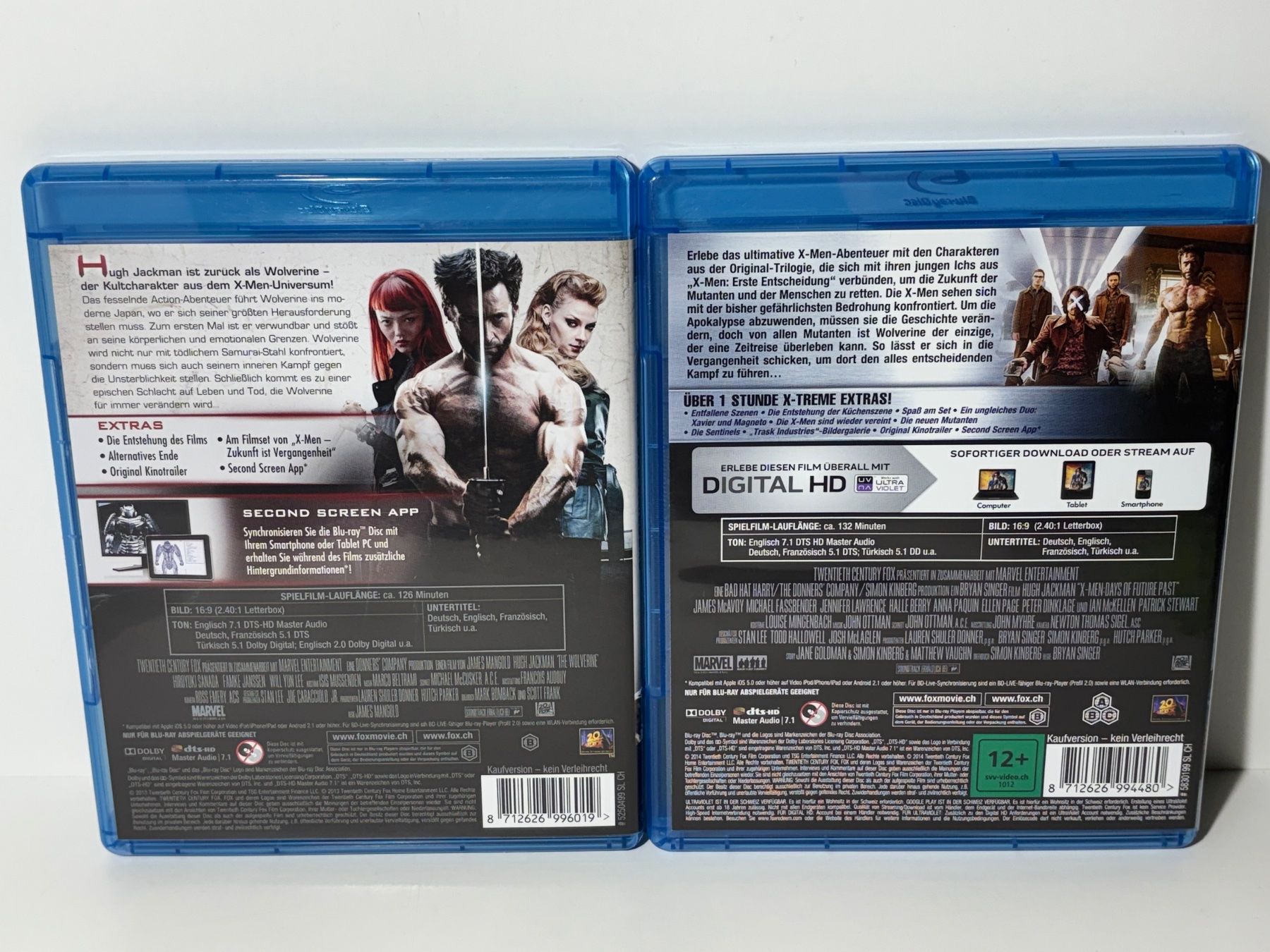 Tutti i DVDs: X-Men 1-10 Blu Ray – Usato da Wilderswil venduto da Sstriker 4