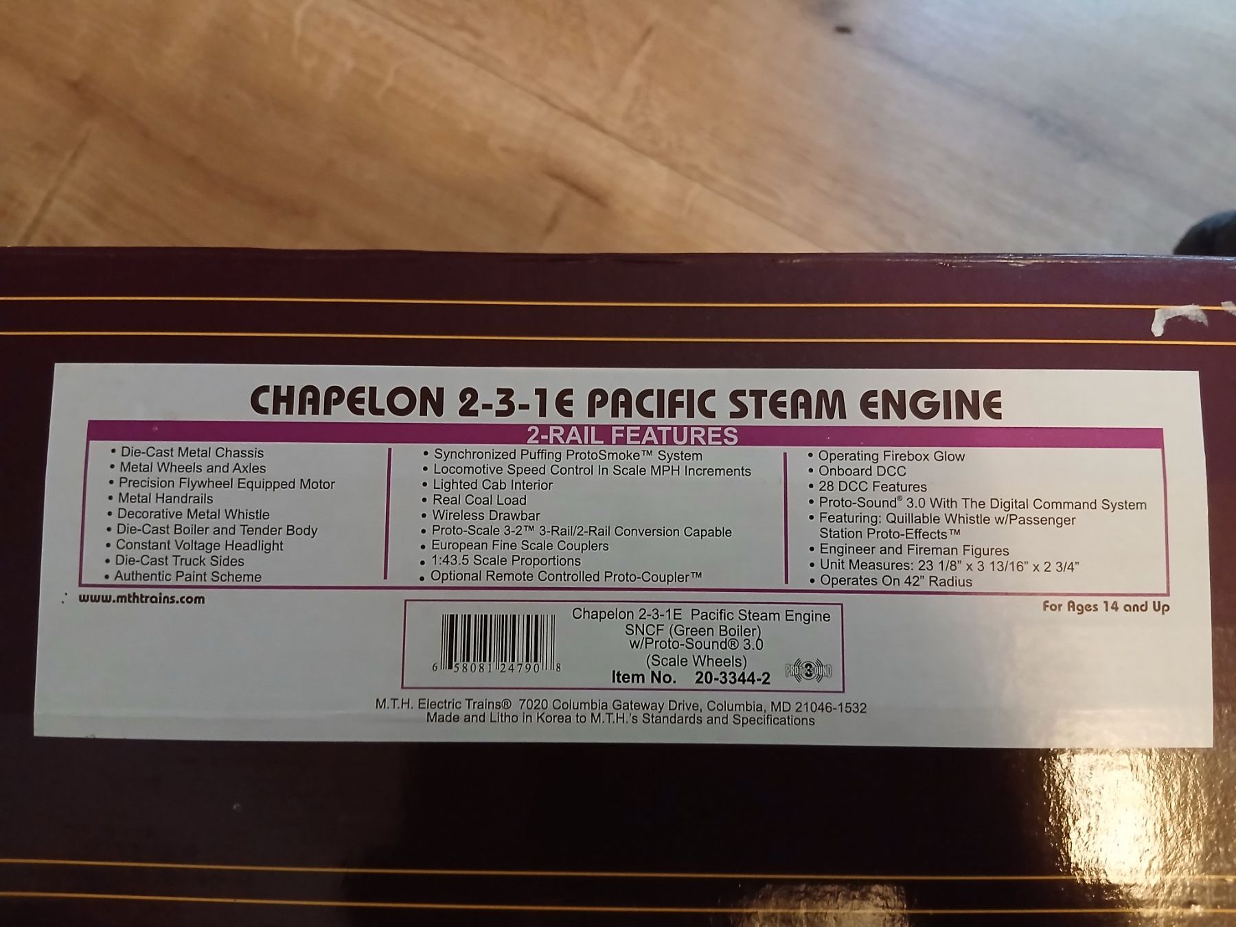 Modelleisenbahnen: Pacific 231 Chapelon – Neu und originalverpackt aus Yverdon-les-Bains von olivier54 5