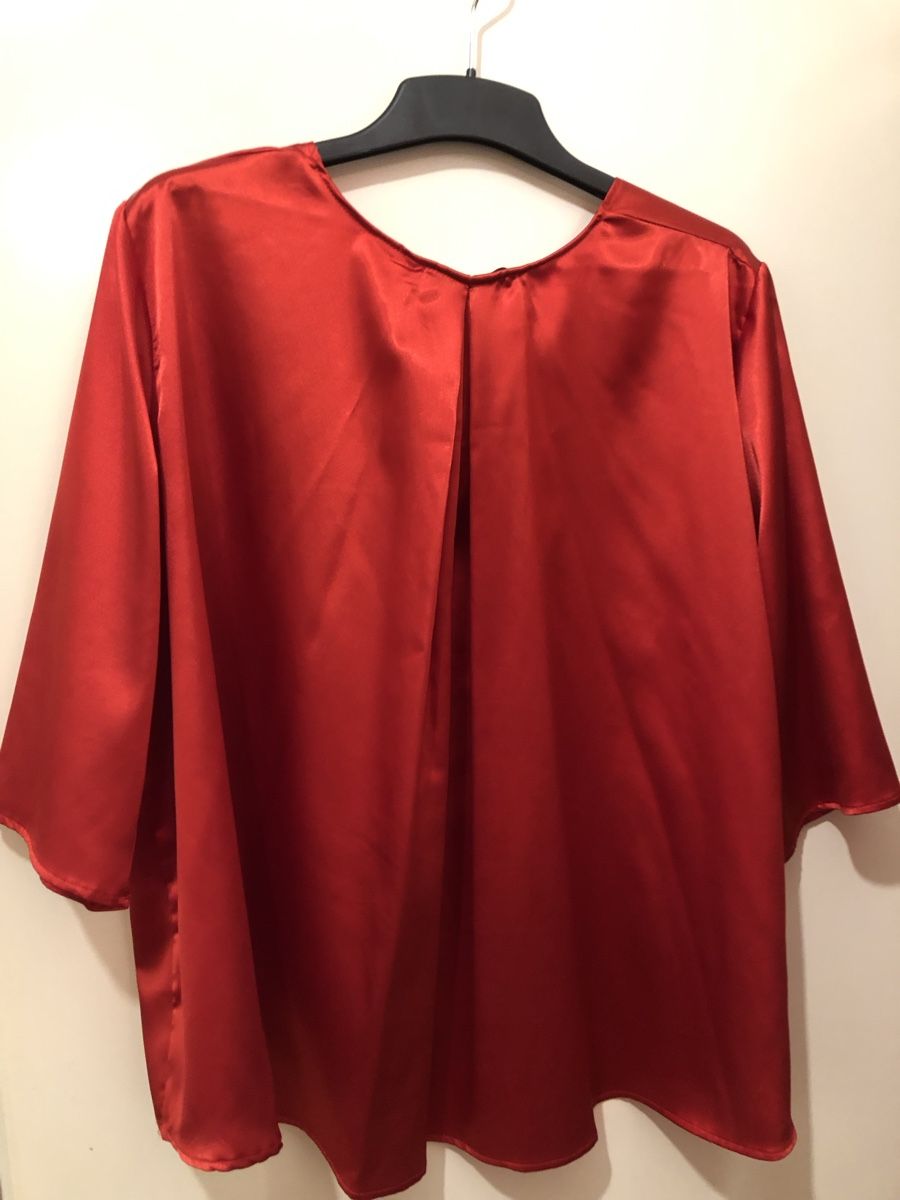 Camicette: Camicetta elegante rossa – Usato da Riva San Vitale venduto da bau64