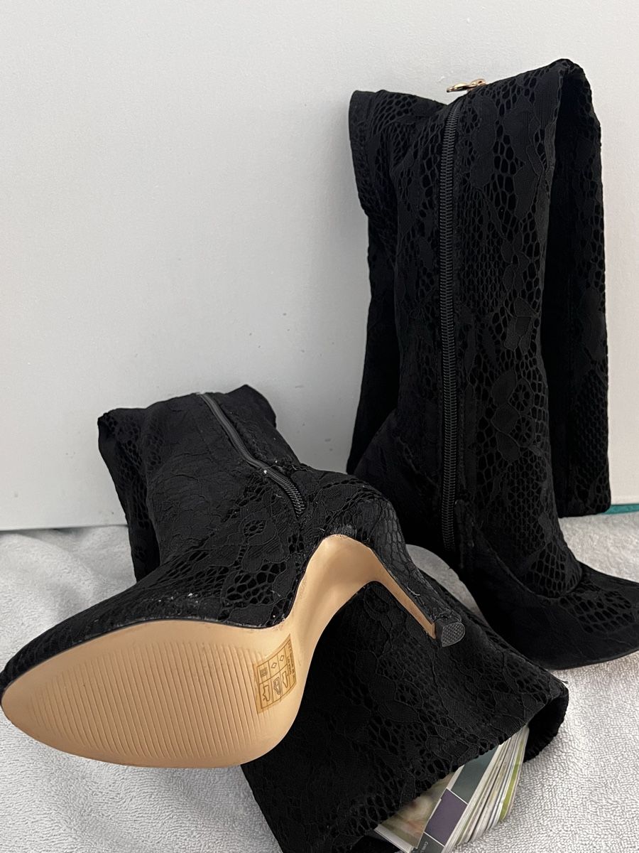 Scarpe da donna: COMER Overknee Stiefel Spitze Gr.35 – Nuovo e nell'imballaggio originale da Oberegg venduto da MZ_DiesundDas 1