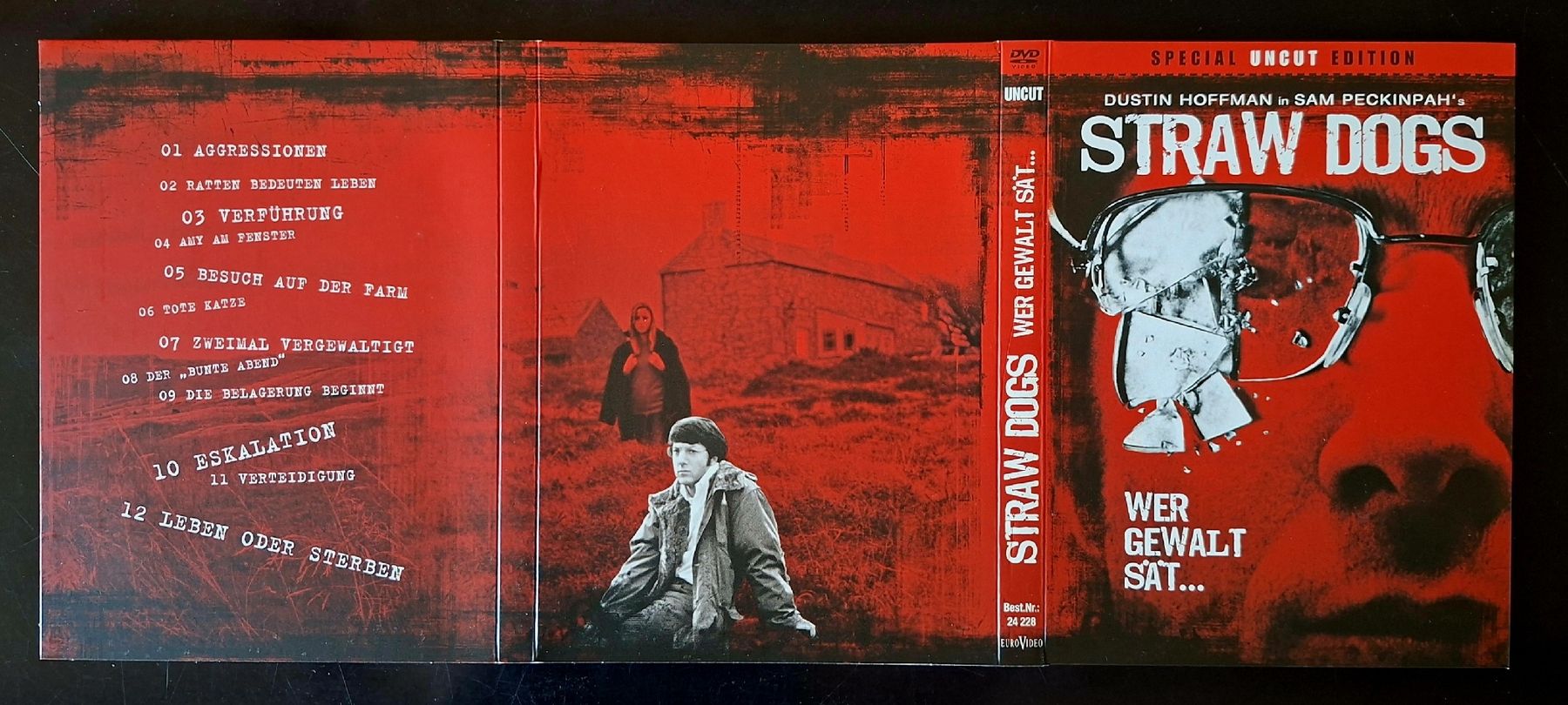 Tutti i DVDs: STRAW DOGS, Special Uncut Edition DVD Box  – Usato da Liestal venduto da Abimos 3