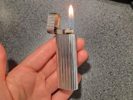 Briquet Cartier argent