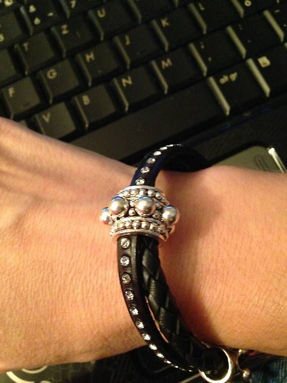 Bracciali & Braccialetti: Armband Leder/Silber – Usato da Zürich venduto da 1daniela1 2