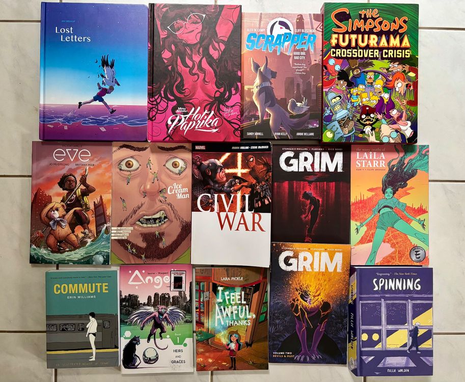 Collection of 20 comic books graphic novels in English (Gebraucht) in ...
