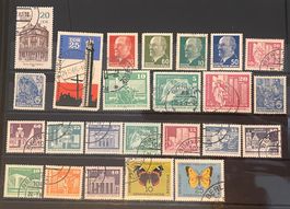 Briefmarken DDR versch. Motive/Jahrgänge