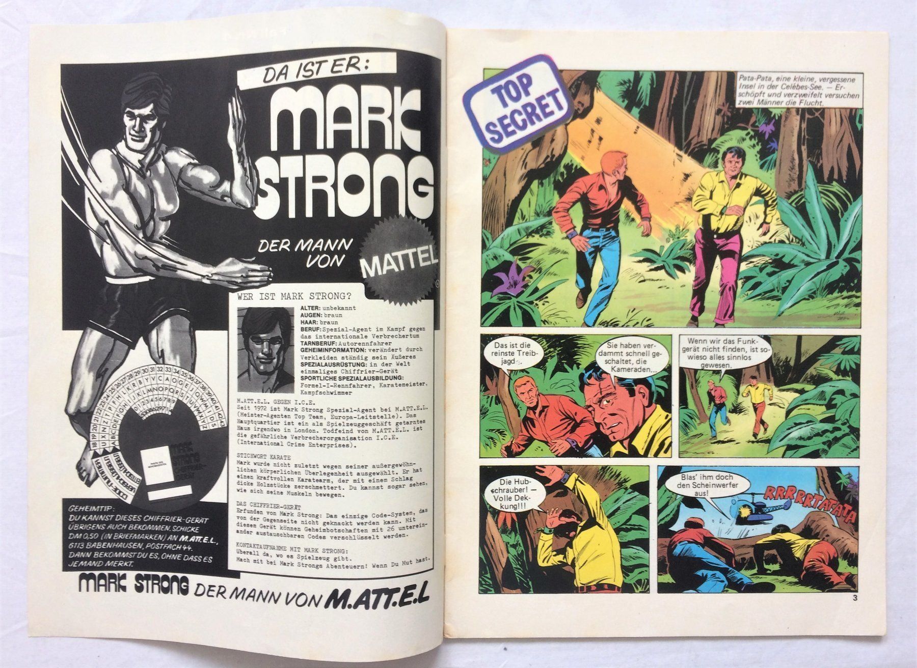 Fumetti: MARK STRONG - Hefte - Fall Nr.4+Nr.8 – Usato da Schaffhausen venduto da durruti 2