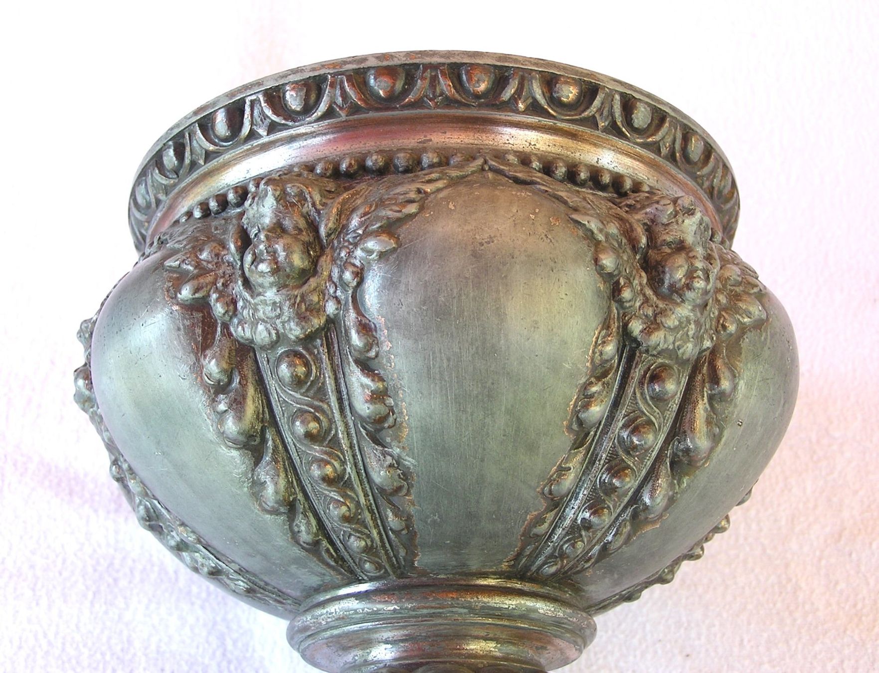 Lampade: GROSSE ANTIKE PETROLEUM LAMPE PETROLLAMPE – Usato da Grenchen venduto da Antique-hunter 5