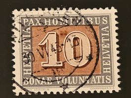 CH 1945 Abarten PAX N° 263 Pf (263.2.01) SBK Fr. 250.--