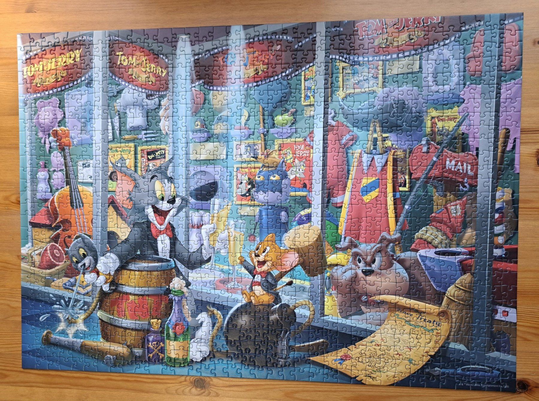 Ravensburger Puzzle: Tom & Jerry, Ravensburger Puzzle, 1000 Teile, Comic – Usato da Basel venduto da Patiscat