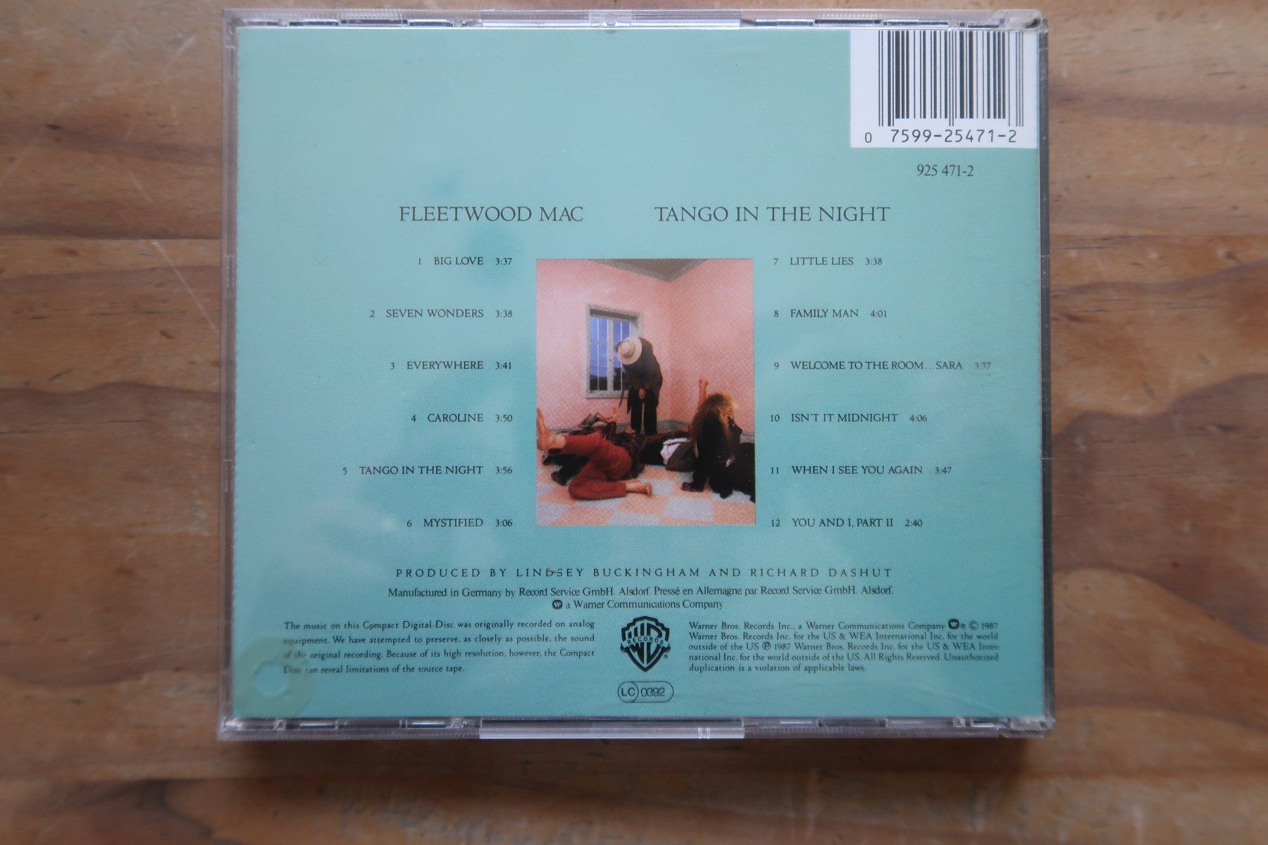 CD: FLEETWOOD MAC - TANGO IN THE NIGHT - CD – Usato da Basel venduto da Patiscat 1