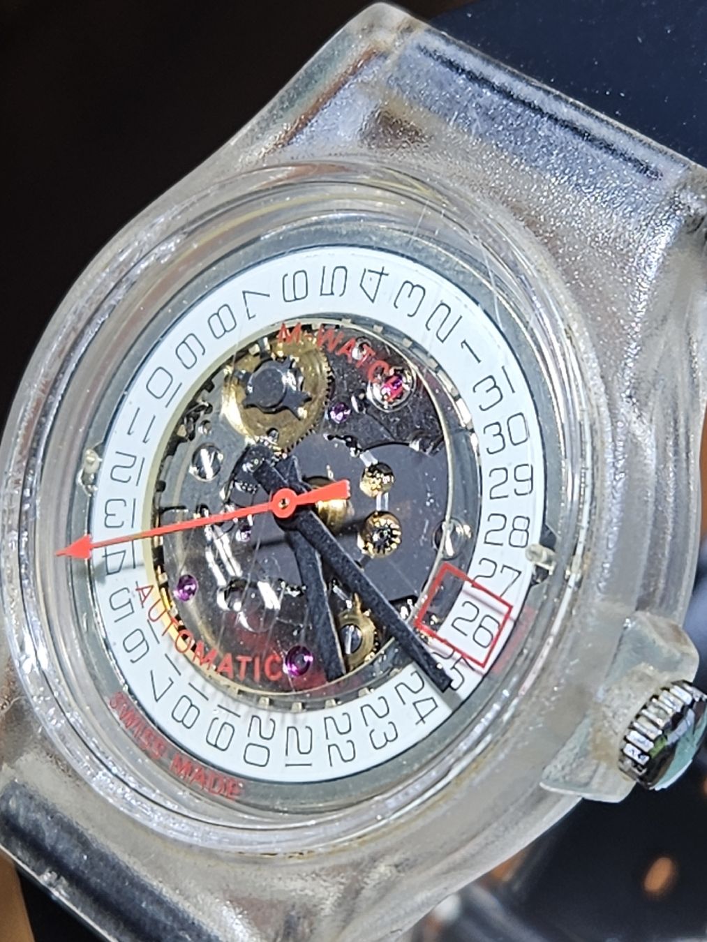 M-Watch Orologi: M-Watch Automatic Uhr 34mm – Usato da Flamatt venduto da pie_f9zm 3