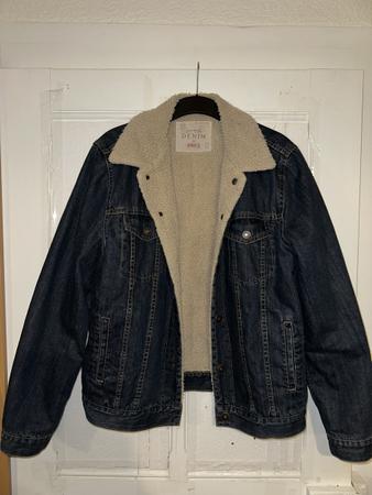 Veste en jean doublée chaude, idéale pour l'hiver!