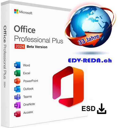 Microsoft Office 2024 Professional Plus BETA-Version >2021 (Neu (gemäss ...