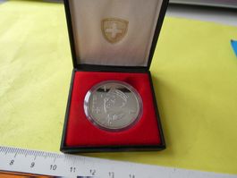 Schweiz 1989, 5 Franken Gedenkmünze PP in Etui - Guisan