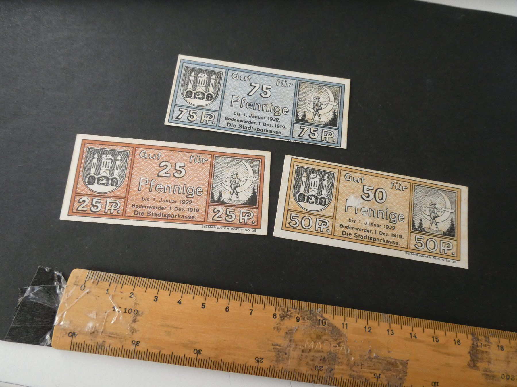 Banconote: Dt. Reich, Bodenwerder - Notgeld – Usato da Hinterforst venduto da Rohusri