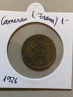 Cameroun (France) - 1 franc - 1926