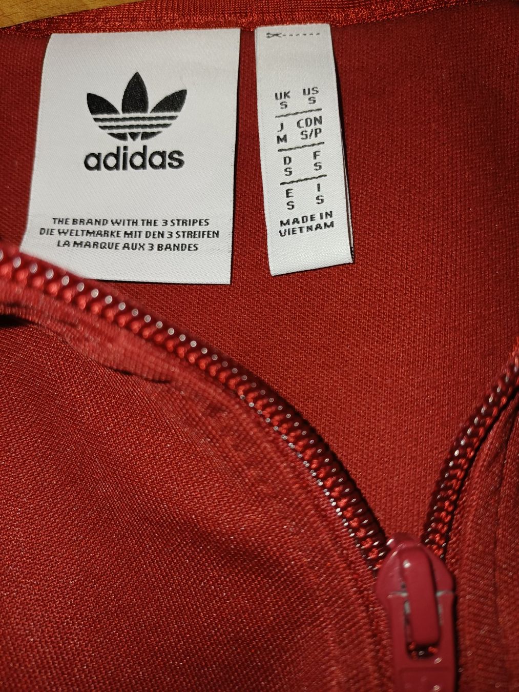 Giacche: Adidas Trainer jacke Weinrot S – Nuovo (secondo la descrizione) da Zürich venduto da Atad 1