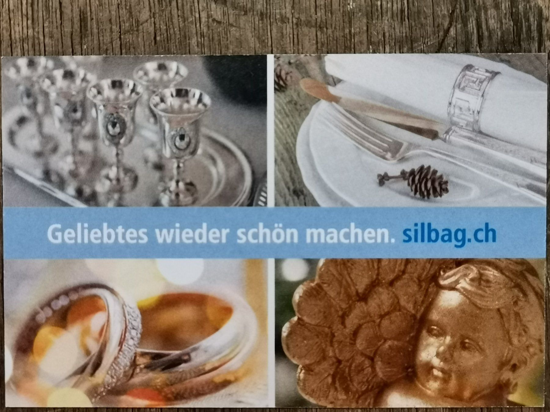 Portacandele: 2 Stk. Kerzenstöcke, schöne alte Leuchter versilbert – Usato da Luzern venduto da Silbag97 4