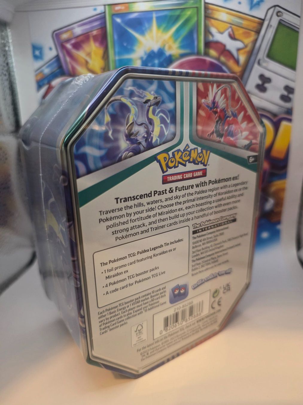 Pokémon Carte collezionabili: NEU Miraidon ex Tin Sealed EN Pokemon – Nuovo e nell'imballaggio originale da Böckten venduto da Collector-Zone 2