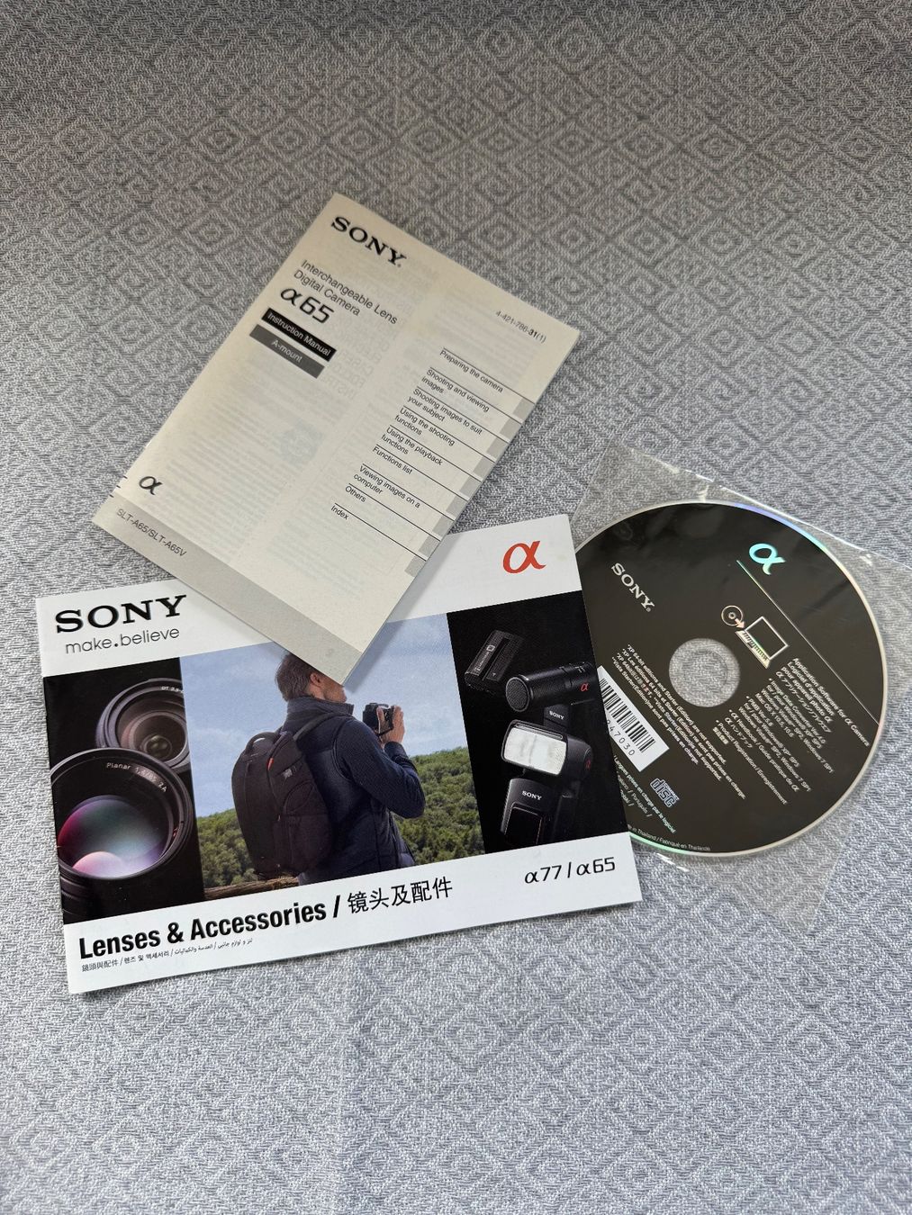 Sony Fotocamera: Sony Alpha 65 mit div. Objektive – Usato da Schweizersholz venduto da Sarah1234 8