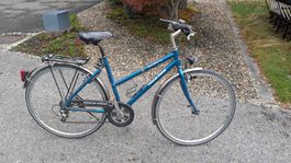 Damenfahrrad Bolero Tour de Suisse blau