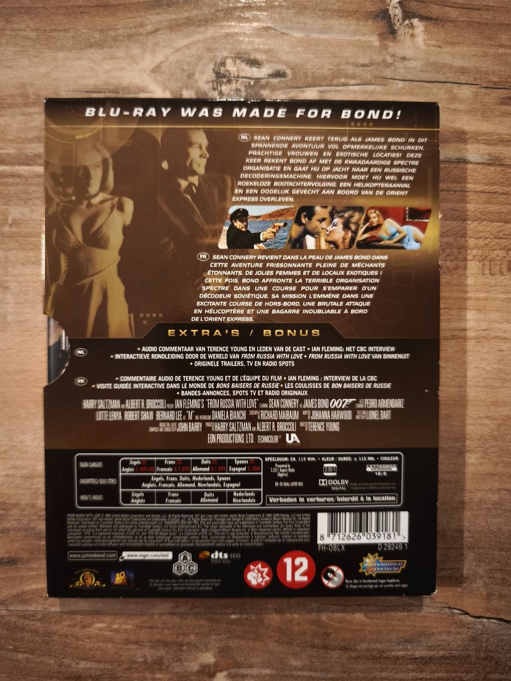 Tutti i DVDs: Blu-ray Bons baisers de Russie – Usato da Bassecourt venduto da gunnersjw 1