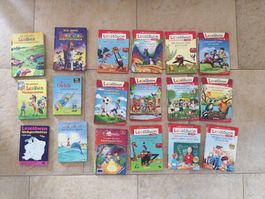 17 Leselöwen Kinderbücher diverse Titel gebrauchter Zustand 