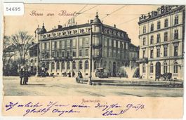 Gruss aus Basel - Aeschenplatz - animee
