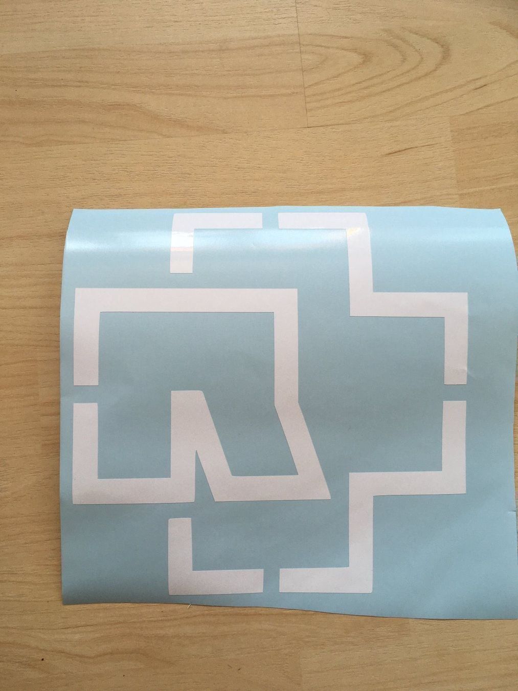 Sticker: Aufkleber Rammstein Logo weiss – Nuovo e nell'imballaggio originale da Regensdorf venduto da Mischa88