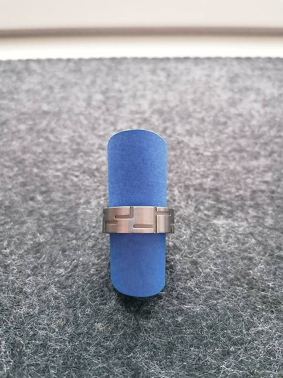Anelli: Ringe aus Edelstahl mit Muster – Nuovo (secondo la descrizione) da Birrhard venduto da pas_5sl2 2
