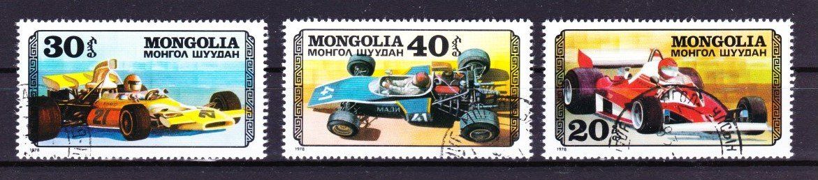 Alle Briefmarken: Série 3 Timbres Mongolie - 1978 - Obl. – Gebraucht aus Blonay von Leglaude_01