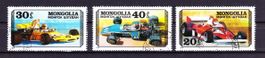 Série 3 Timbres Mongolie - 1978 - Obl.