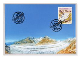 Sehenswürdigkeiten 2025 (Box2) Aletsch Gletscher glacier FDC