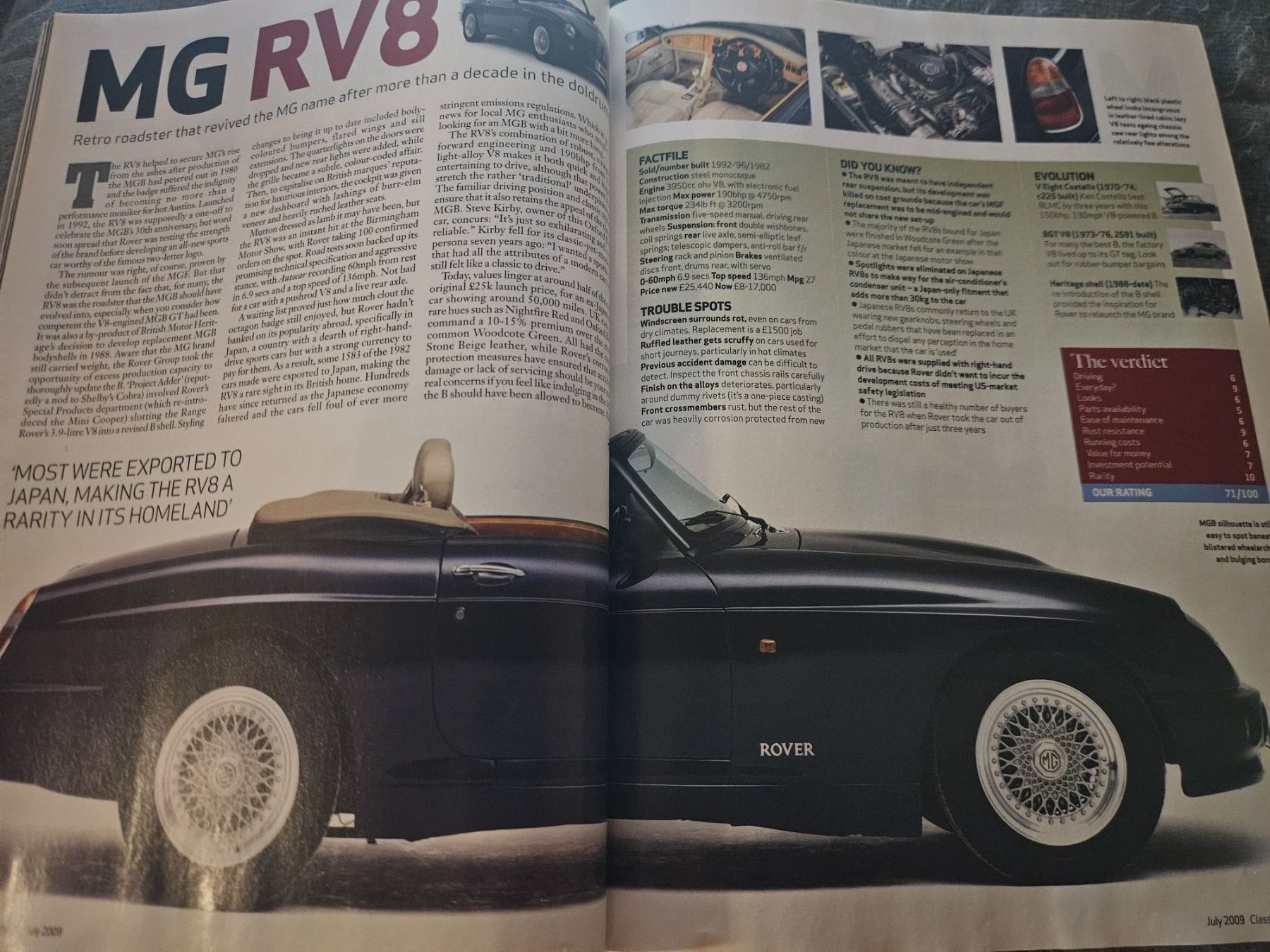 Aston Martin Sonstiges Fahrzeugzubehör: Sportscar 7/09 MG Ferrari 250 Ford Falcon Monaro Valiant xx – Gebraucht aus Flawil von sr1_f6st 4