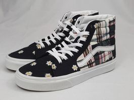 VANS Sk8-Hi Floral Plaid Patchwork Sneaker Gr. 39