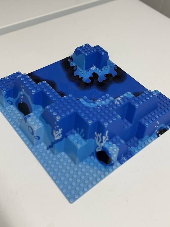 Giocattoli: Lego Platte Eisberg Antarktis Eis – Usato da Buchs AG venduto da Cres3 3