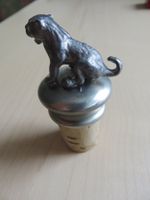 Flaschenverschluss aus Zinn auf Korken Vintage