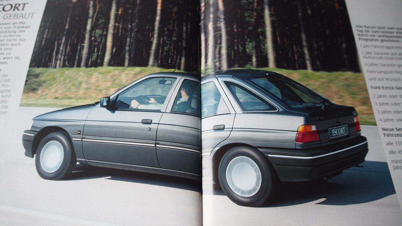 Ford Documenti: Ford Escort Prospekt 1992 – Usato da Zofingen venduto da sosalinos01 9