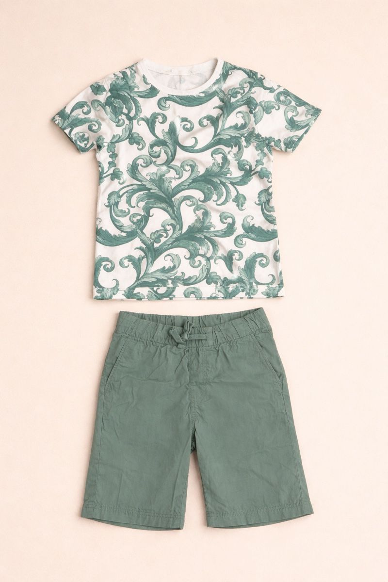 H&M Lotti & Set di vestiti: ENSEMBLE ENFANT T-SHIRT ET SHORT – Nuovo (secondo la descrizione) da Lausanne venduto da mar_6snp 1