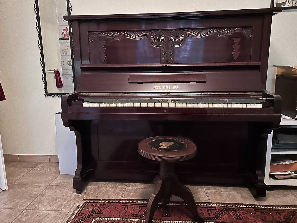 Musikinstrumente: Pianoforte verticale Ed. Seiler  – Gebraucht aus Riva San Vitale von nev_9qn9 3