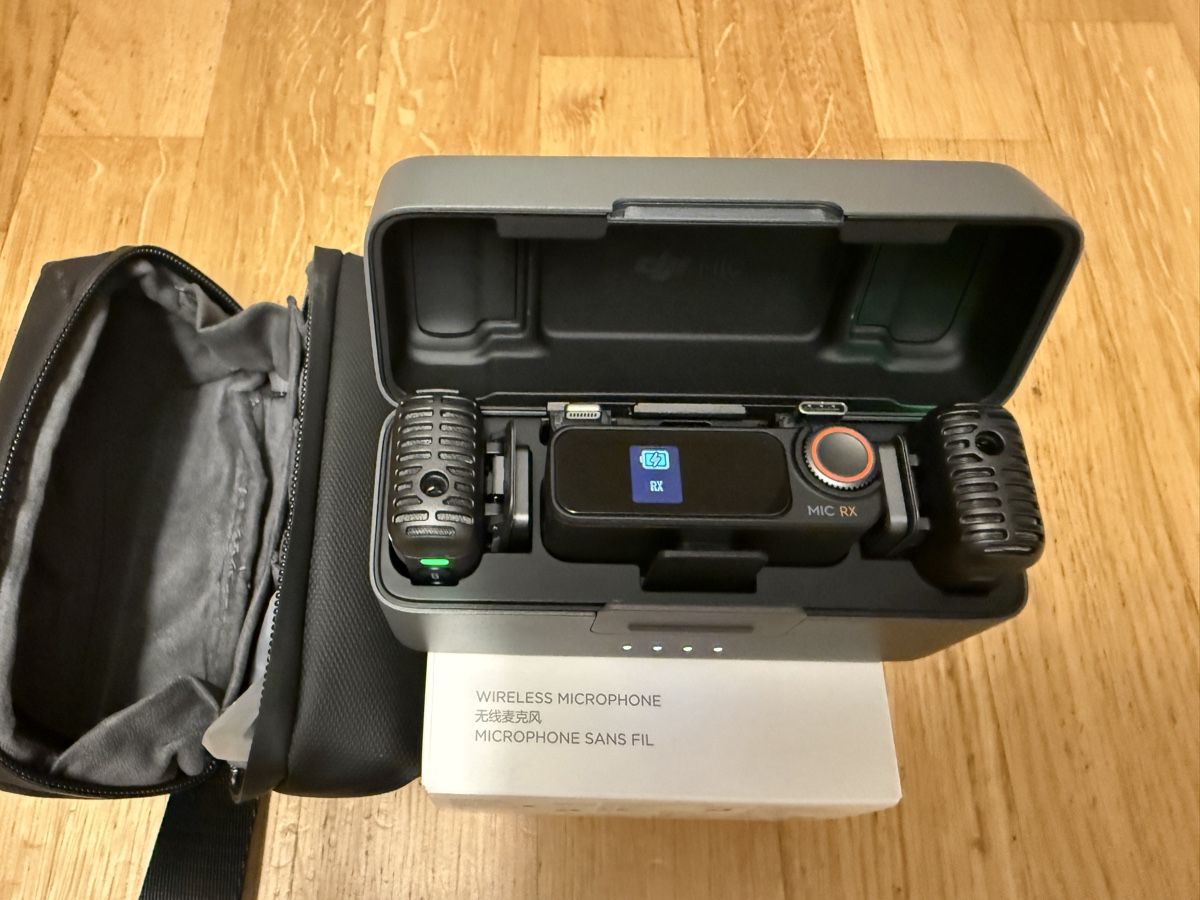 DJI Mikrofone: DJI MIC 2 kabelloses Mikrofonsystem mit Ladecase Neu  – Neu (gemäss Beschreibung) aus Davos Platz von Momi7 3