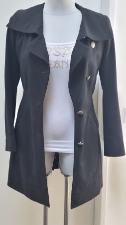 Top Zustand! Drykorn Trenchcoat schwarz in Grösse 36