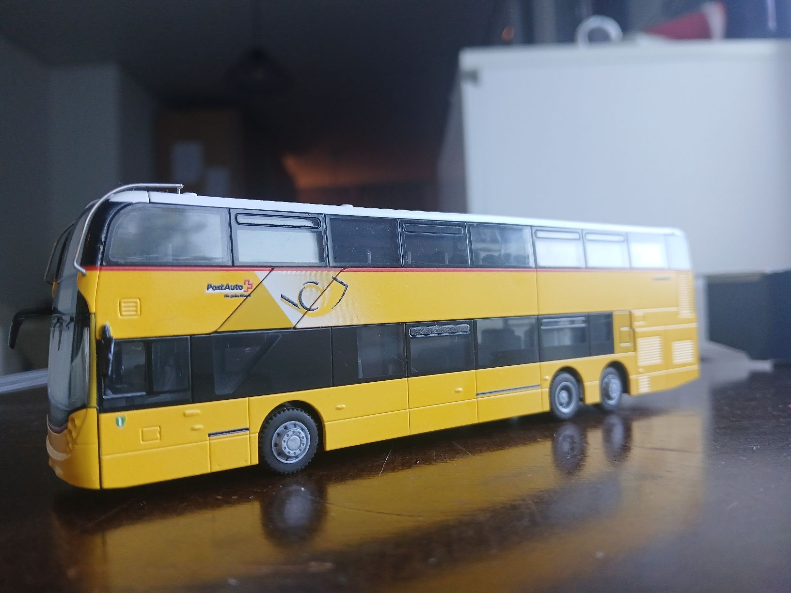 Rietze Modellautos: H0 Postauto Doppelstöcker Toggenburg SG – Neu (gemäss Beschreibung) aus Brügg BE von Just_standing_here 2