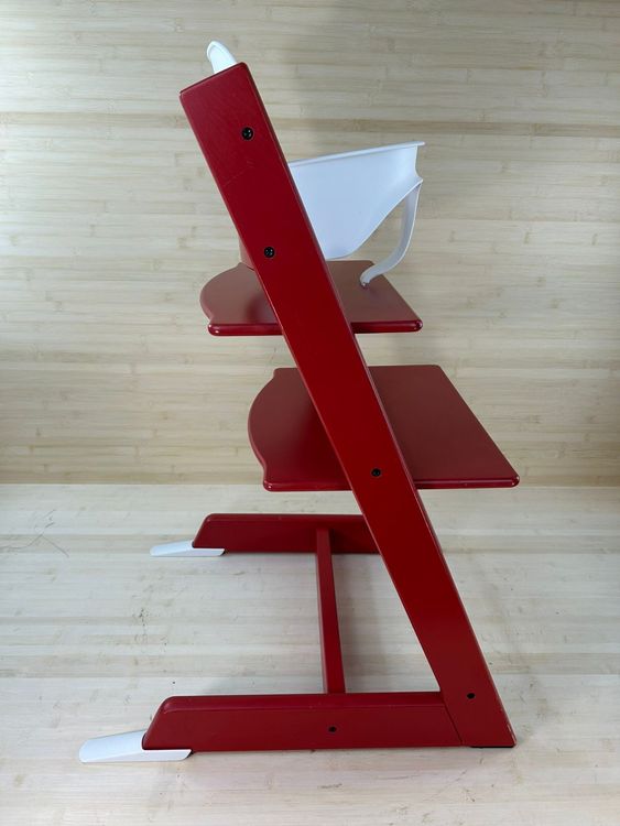 Stokke® Tripp Trapp inkl. Babyset, Newborn & Tray / Warm Red 3