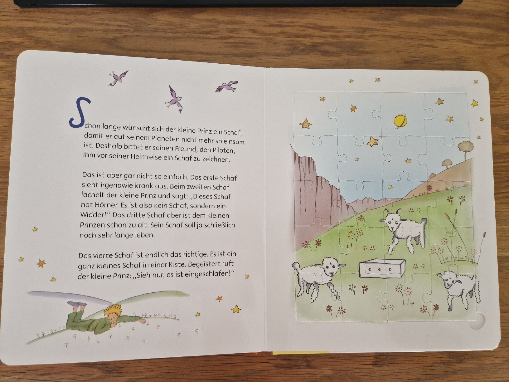 Bücher: Der kleine Prinz - Ein bezauberndes Puzzelbuch – Neu und originalverpackt aus Villars-sur-Glâne von Agnie80 5