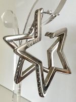 Guess Silber 925 XL Sternen Ohrringe mit Zirkonia