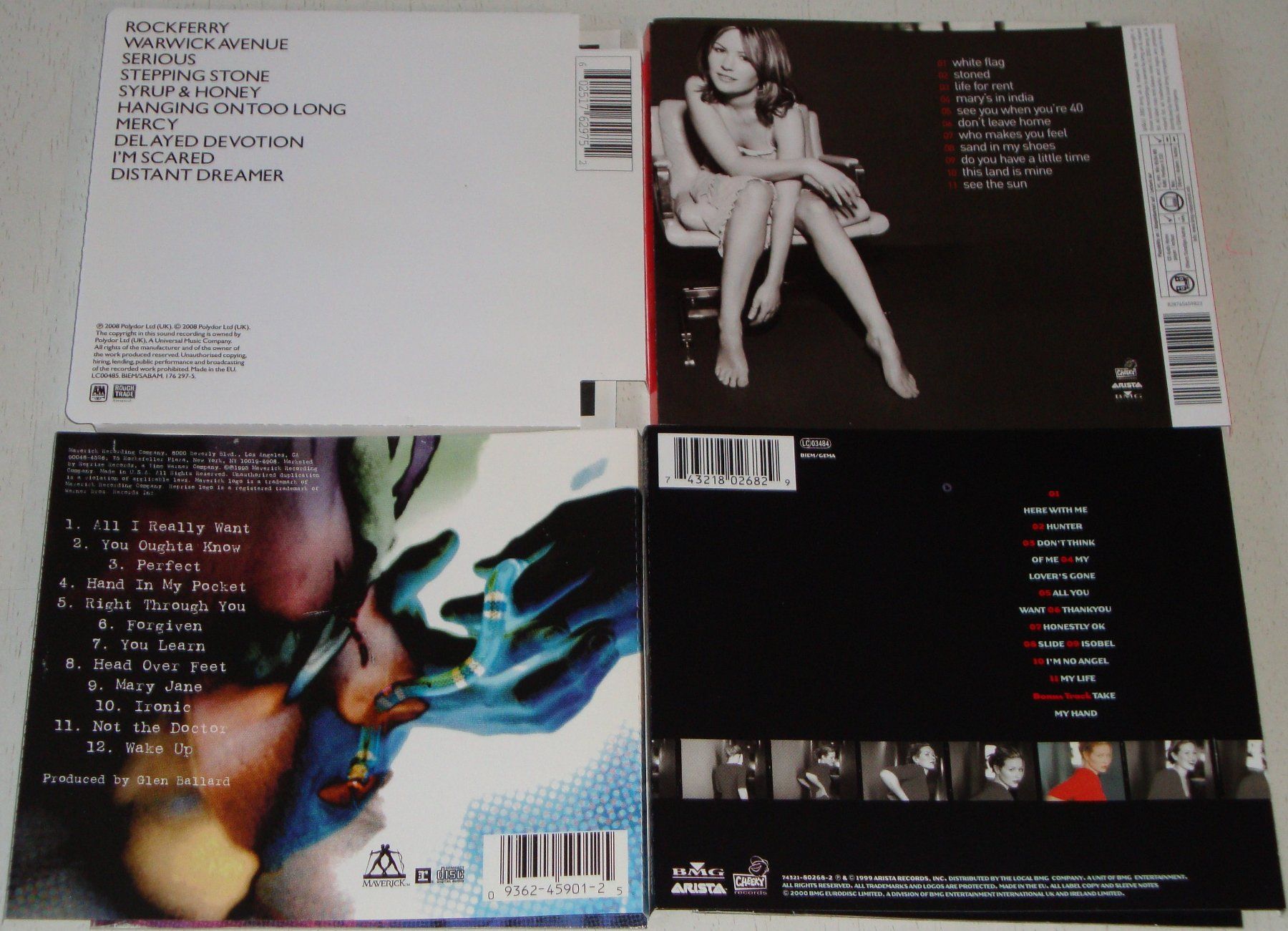 CD: 4CD's - Dido X 2 + Duffy & Alanis Morissette – Usato da Unterbäch venduto da hiliq 1